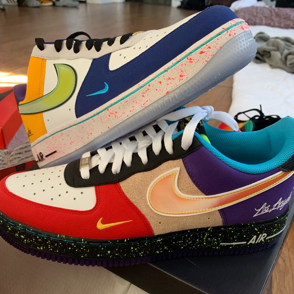 SOLD!!! Nike AF1  “What The LA”